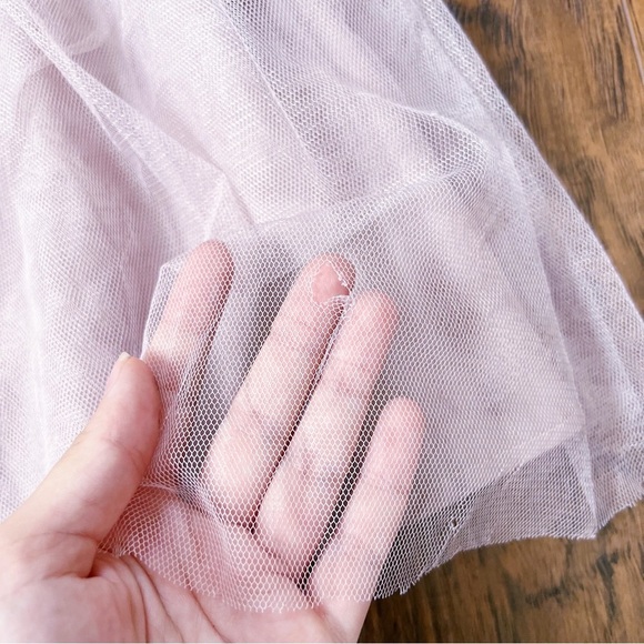 BHLDN • Jenny Yoo Juliette Dress Rose Quartz strapless lace tulle convertible - Picture 13 of 15